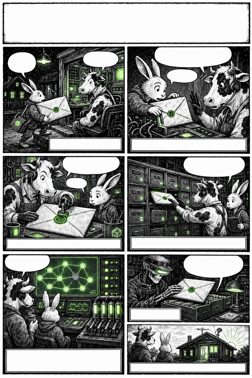 THE COW, THE RABBIT & THE DEAD LETTER OFFICE // INCIDENT 001