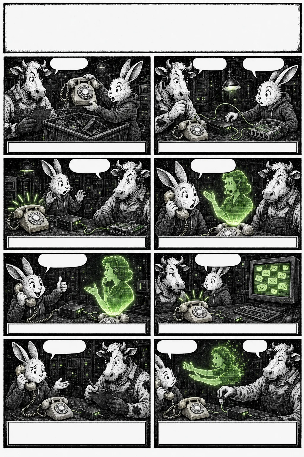 THE COW, THE RABBIT & THE CALL FROM 1984 // PBX INCIDENT